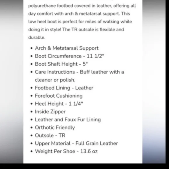 42 Taos Capstone Tobacco Brown Leather Ankle Combat Moto Lace Boot Women 11 11.5 - Picture 14 of 15